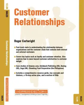 Cartwright |  Customer Relationships | Buch |  Sack Fachmedien