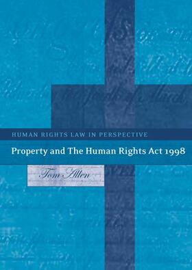Allen |  Property and the Human Rights ACT 1998 | Buch |  Sack Fachmedien