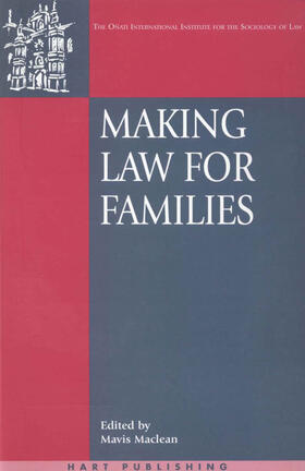 Maclean |  Making Law for Families | Buch |  Sack Fachmedien