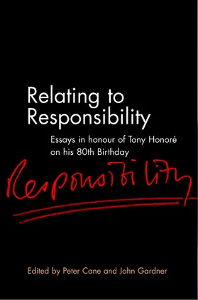 Cane / Gardner |  Relating to Responsibility | Buch |  Sack Fachmedien