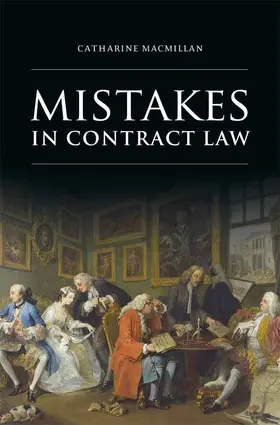 MacMillan |  Mistakes in Contract Law | Buch |  Sack Fachmedien