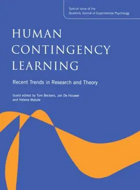 Beckers / De Houwer / Matute | Human Contingency Learning | Buch | 978-1-84169-824-3 | sack.de