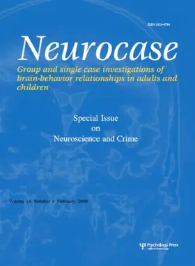 Markowitsch |  Neuroscience and Crime | Buch |  Sack Fachmedien