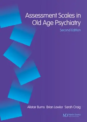Burns / Lawlor / Craig |  Assessment Scales in Old Age Psychiatry | Buch |  Sack Fachmedien