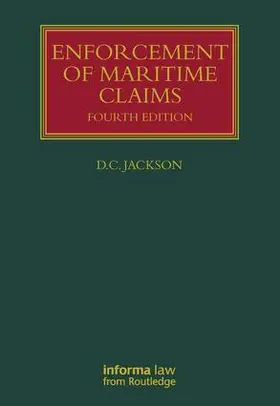 Jackson |  Enforcement of Maritime Claims | Buch |  Sack Fachmedien