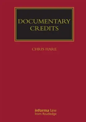 Hare |  Trade Finance | Buch |  Sack Fachmedien