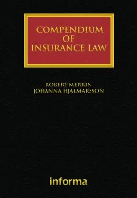 Merkin / Hjalmarsson |  Compendium of Insurance Law | Buch |  Sack Fachmedien