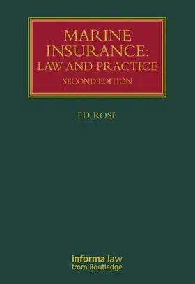 Rose |  Marine Insurance | Buch |  Sack Fachmedien