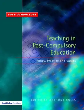 Coles / McGrath | Teaching in Post-Compulsory Education | Buch | 978-1-84312-233-3 | sack.de