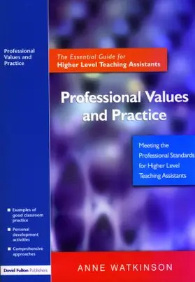 Watkinson |  Professional Values and Practice | Buch |  Sack Fachmedien