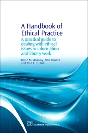 McMenemy / Poulter / Burton |  Mcmenemy, D: HANDBK OF ETHICAL PRAC | Buch |  Sack Fachmedien
