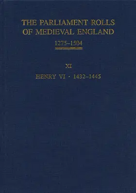 Curry |  The Parliament Rolls of Medieval England, 1275-1504 | Buch |  Sack Fachmedien