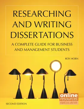 Horn | Researching and Writing Dissertations | E-Book | sack.de