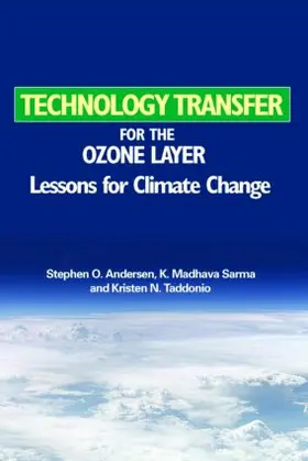 Andersen / Sarma / Taddonio |  Technology Transfer for the Ozone Layer | Buch |  Sack Fachmedien