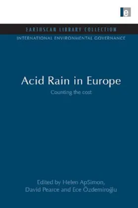 Apsimon / Pearce / Ozdemiroglu |  Acid Rain in Europe | Buch |  Sack Fachmedien