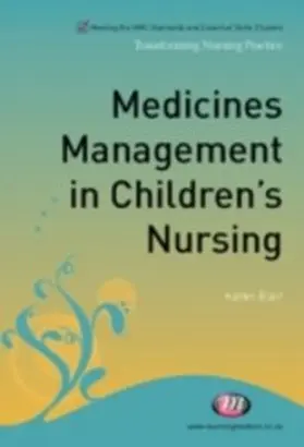 Blair |  Medicines Management in Children's Nursing | eBook | Sack Fachmedien