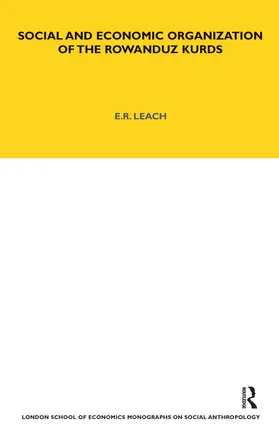 Leach |  Social and Economic Organization of the Rowanduz Kurds | Buch |  Sack Fachmedien