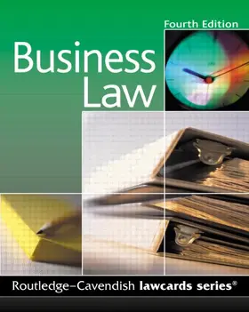 Routledge-Cavendish |  Cavendish: Business Lawcards | Buch |  Sack Fachmedien