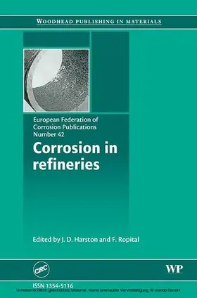 Harston |  Corrosion in Refineries | eBook | Sack Fachmedien