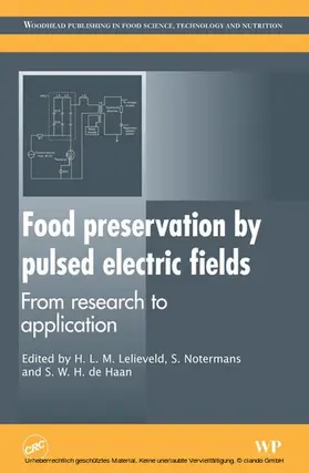 Lelieveld / Notermans / de Haan |  Food Preservation by Pulsed Electric Fields | eBook | Sack Fachmedien