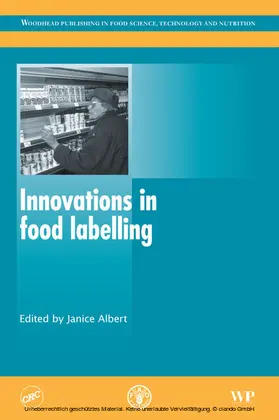 Albert |  Innovations in Food Labelling | eBook | Sack Fachmedien