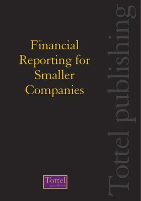 Gee / Butt |  Financial Reporting for Smaller Companies | Loseblattwerk |  Sack Fachmedien