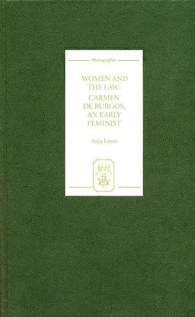 Louis |  Women and the Law: Carmen de Burgos, an Early Feminist | eBook | Sack Fachmedien