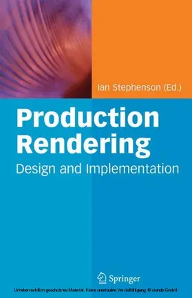 Stephenson | Production Rendering | E-Book | www2.sack.de