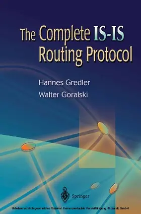 Gredler / Goralski | The Complete IS-IS Routing Protocol | E-Book | sack.de