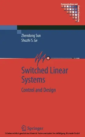 Sun |  Switched Linear Systems | eBook | Sack Fachmedien