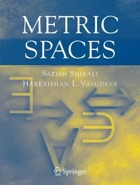 Shirali / Vasudeva |  Metric Spaces | eBook | Sack Fachmedien
