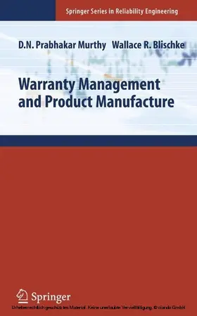 Murthy / Blischke | Warranty Management and Product Manufacture | E-Book | sack.de