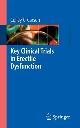 Carson |  Key Clinical Trials in Erectile Dysfunction | eBook | Sack Fachmedien