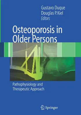 Kiel / Duque |  Osteoporosis in Older Persons | Buch |  Sack Fachmedien