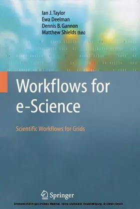 Taylor / Deelman / Gannon | Workflows for e-Science | E-Book | sack.de