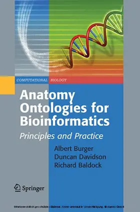 Burger / Davidson / Baldock | Anatomy Ontologies for Bioinformatics | E-Book | sack.de