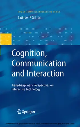 Gill | Cognition, Communication and Interaction | E-Book | sack.de