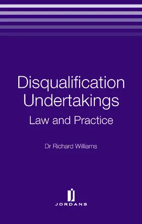 Williams |  Disqualification Undertakings | Buch |  Sack Fachmedien