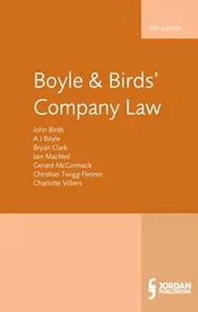 Boyle / Birds | Boyle & Birds' Company Law | Buch | 978-1-84661-955-7 | sack.de