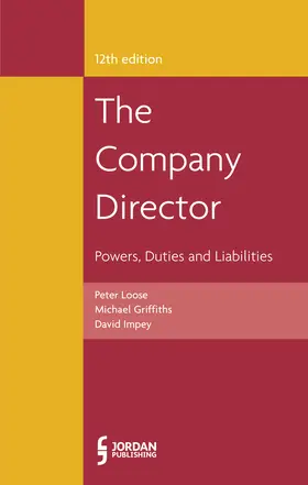 Griffiths / Impey / Loose |  Company Director, The | Buch |  Sack Fachmedien