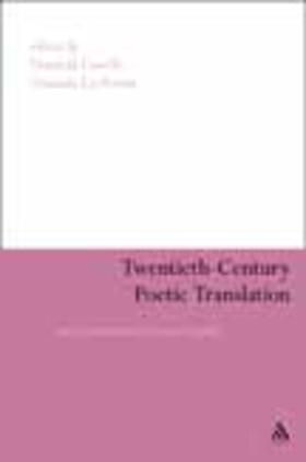 Caselli / La Penna |  Twentieth-Century Poetic Translation | Buch |  Sack Fachmedien