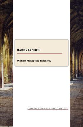 Makepeace Thackeray |  Barry Lyndon | Buch |  Sack Fachmedien