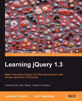 Chaffer |  Learning jQuery 1.3 | eBook | Sack Fachmedien