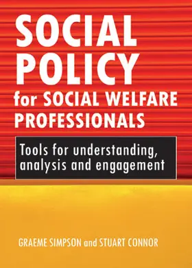 Simpson / Connor |  Social policy for social welfare professionals | Buch |  Sack Fachmedien