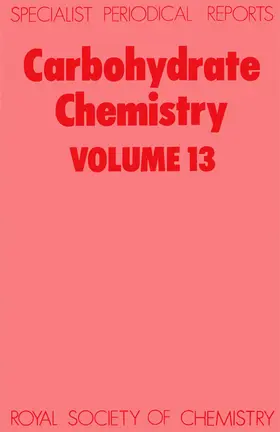 Kennedy / Williams |  Carbohydrate Chemistry | eBook | Sack Fachmedien