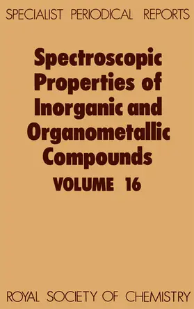 Davidson / Ebsworth |  Spectroscopic Properties of Inorganic and Organometallic Compounds | eBook | Sack Fachmedien