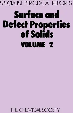 Roberts / Thomas |  Surface and Defect Properties of Solids | eBook | Sack Fachmedien