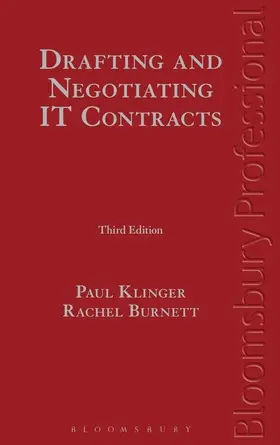 Burnett / Klinger |  Drafting and Negotiating IT Contracts | Buch |  Sack Fachmedien