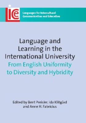 Preisler / Klitgård / Fabricius |  Language and Learning in the International University | eBook | Sack Fachmedien