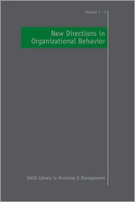 Cooper |  New Directions in Organizational Behavior | Buch |  Sack Fachmedien